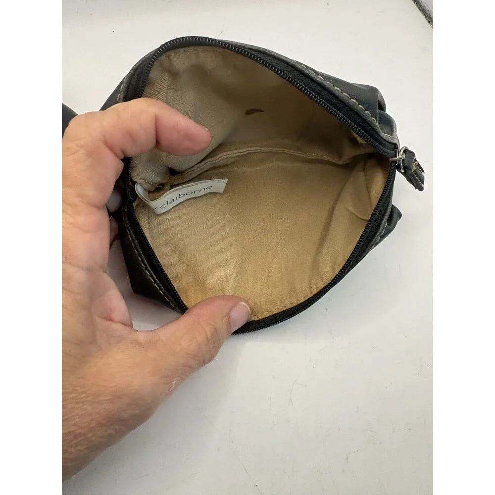 Set Of 2 Liz Claiborne Bags Villager Change Purse, Cosmetic Bag
